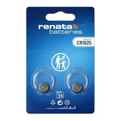 Bateria litowa Renata CR 1025 3V - Blister 2 szt. 1
