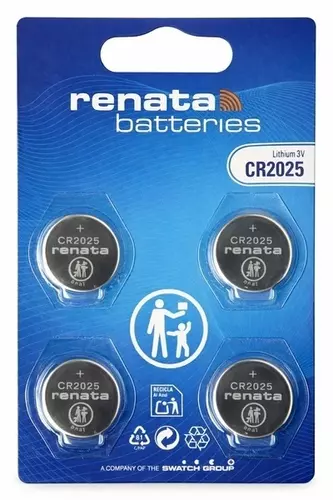 Bateria litowa Renata CR 2025 3V - Blister 4 szt. 1