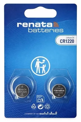Bateria litowa Renata CR 1220 3V - Blister 2 szt. 1