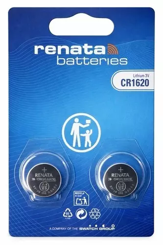 Bateria litowa Renata CR 1620 3V - Blister 2 szt. 1