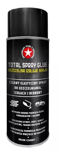 Spray Total glue czarny 400ml  1