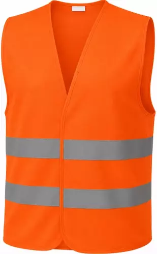 LXKO5 - PS KAMIZELKA ODBLASKOWA POMARAŃCZOWA DUŻA  1