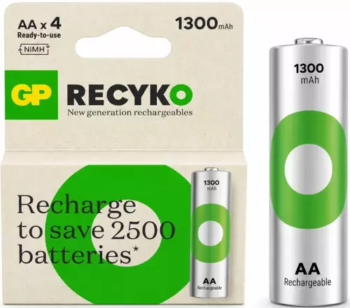 Akumulator GP AA 1300 mAh - blister 4 szt. 1