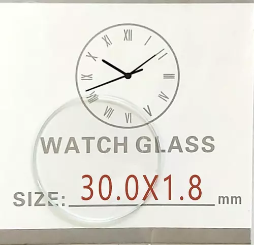 Szkło do zegarka 1.8 30.0 1
