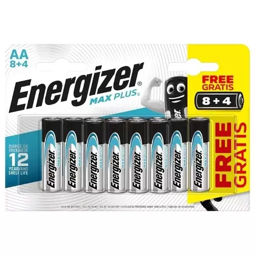 Bateria Energizer LR6 Max Plus - blister 12 szt -zastępcze opakowania zbiorcze! 1