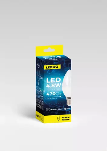 Żarówka Ledoo SW 4.8W E14 1