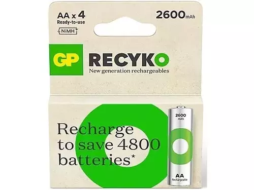 Akumulator GP AA 2600 mAh Blister 4 szt. 1
