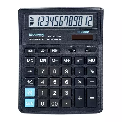 Kalkulator Donau Tech K-DT4121 czarny 1