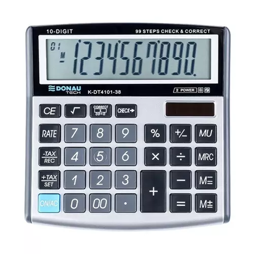 Kalkulator Donau Tech K-DT4101 srebrny 1