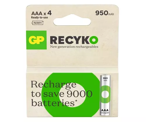 Akumulator GP AAA 1000 mAh - blister 4 szt. 1