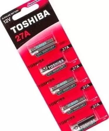 Bateria Toshiba A27 - blister 5 szt. 1