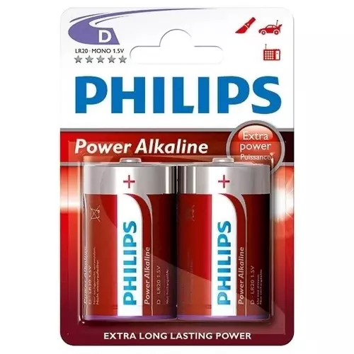 Bateria Philips LR20 B2 Power Alkaline 1