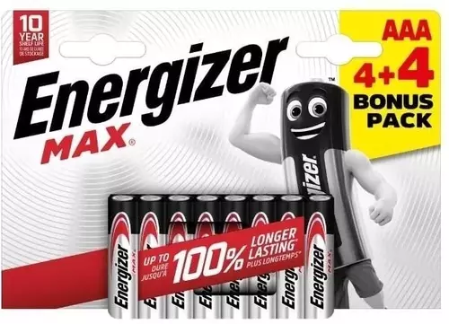 Bateria Energizer LR3 MAX - blister 8 szt - ZASTĘPCZE OPAKOWANIE ZBIORCZE 1