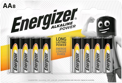 Bateria Energizer LR6 - blister 8 szt ZASTĘPCZE OPAKOWANIE ZBIORCZE 1