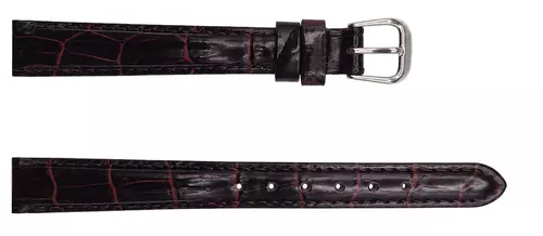Pasek Vera Pelle 212 12mm ciemnobrązowy 1