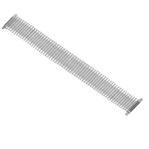 Bransoleta rozciągana D 4 srebrna 20mm 15,5cm 1