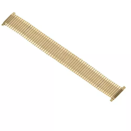 Bransoleta rozciągana D 4 złota 20mm  15,5cm 1