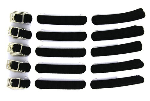 Paski Perlon XL czarny pak. po 20szt 20mm 1