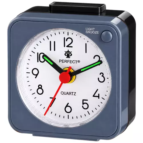 Budzik Kwarcowy Perfect BB 05508 granatowy 1