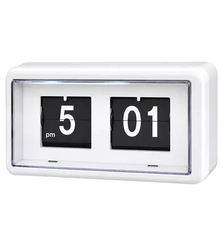 Budzik kwarcowy PF FC 17601 white 1