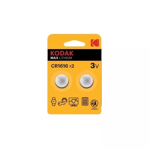 Bateria Kodak Max CR1616 Blister 2 szt. 1