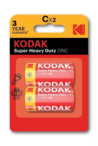 Bateria Kodak super heavy duty R14 Blister 2 szt 1