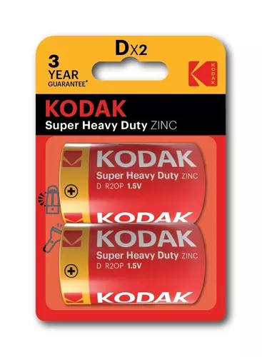 Bateria Kodak super heavy duty R20 Blister 2 szt 1