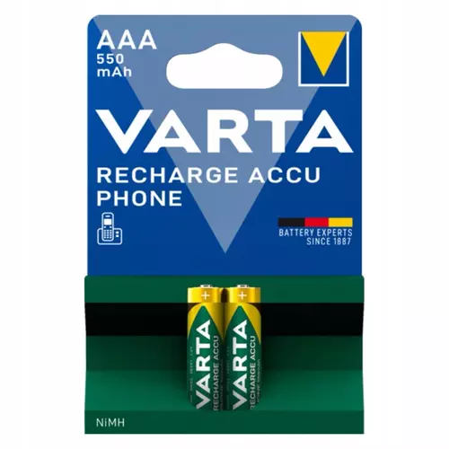 Akumulator Varta 550mAh PHONE Blister 2szt 1