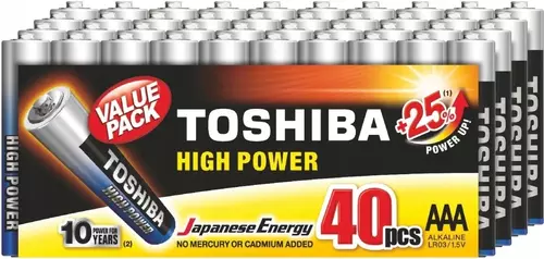 Bateria Toshiba LR3 HIGH POWER Multipack S40 1