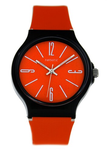 Zegarek Fantastic plastik pomarańczowy 64 1