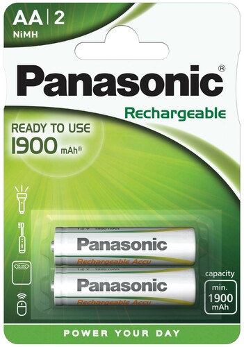 Akumulator Panasonic HR6 1900 mAh - blister 2 szt 1