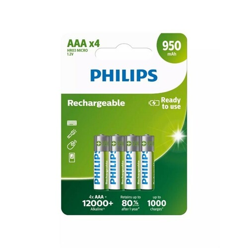 Akumulator Philips 950mAh - blister 4szt. 1