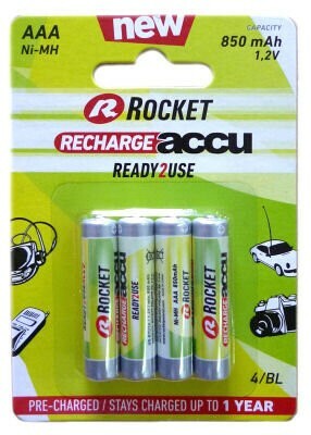 Akumulator Rocket R 3 850 mAh - Blister 4 szt. 1