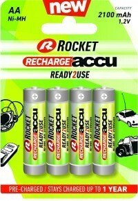 Akumulator Rocket R 6 2100 mAh - Blister 4 szt. 1