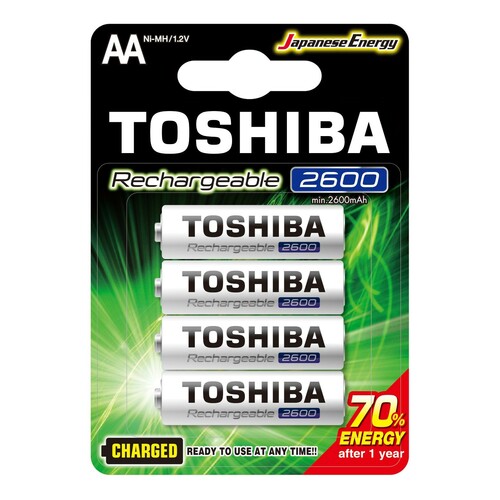Akumulator Toshiba Hr6 2600 mAh - blister 4 szt. 1