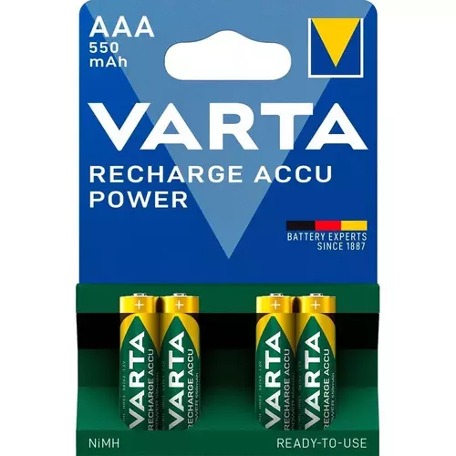Akumulator Varta AAA 550 mAh Ready2use - blister 4 szt. 1