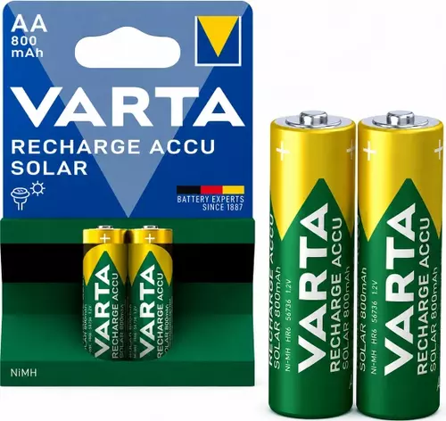 Akumulatorek Varta HR6 AA 800mAh SOLAR - blister 2 szt. 1