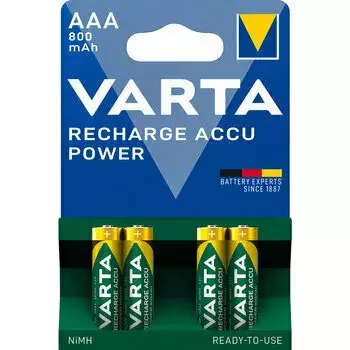Akumulatorki Varta HR3 800 mAh Ready2use - blister 4 szt. 1