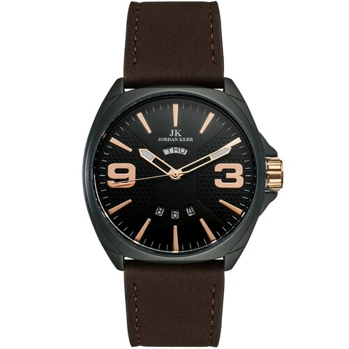 Zegarek Jordan Kerr C4013 IPB PASEK BRĄZOWY 1
