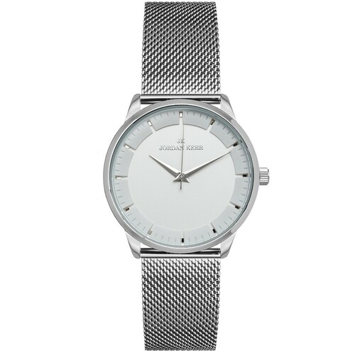 Zegarek Jordan Kerr G3023 IPS SREBRNA TARCZA 1