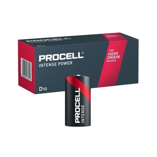 Bateria alkaliczna LR20 Procell INTENSE - Pudełko 10 szt. 1