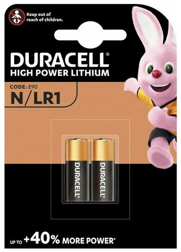 Bateria alkaliczna Duracell LR1 N E90 MN9100 1,5V - blister 2 szt. 1