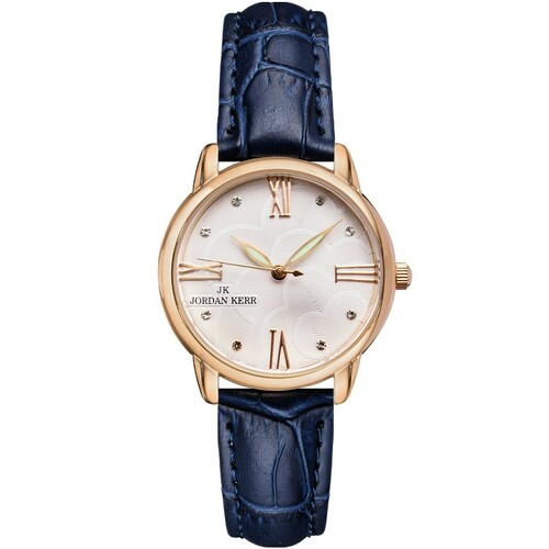 Zegarek Jordan Kerr L1028 GRANATOWY PASEK 1