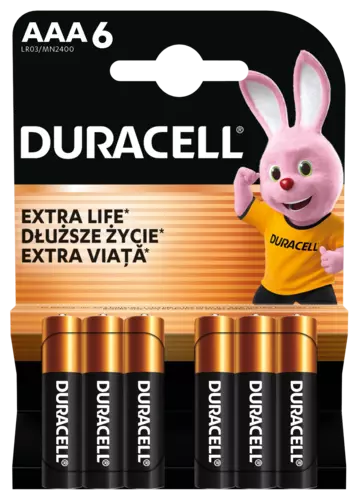 Bateria alkaliczna Duracell LR3 - blister 6szt. nowy skład chemiczny 1