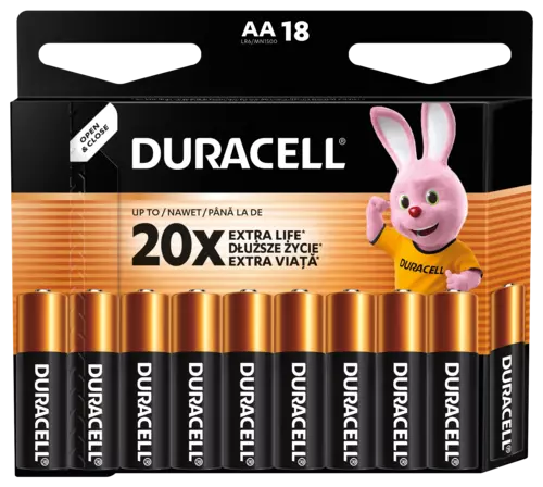 Bateria alkaliczna Duracell LR6 - blister 18 szt. 1