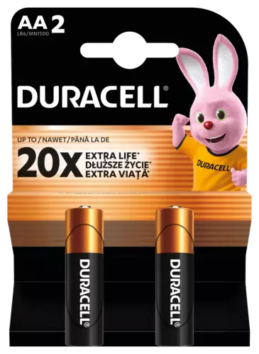 Bateria alkaliczna Duracell LR6 - blister 2 szt. 1