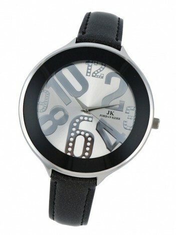 Zegarek Jordan Kerr W1025 czarny pasek 1