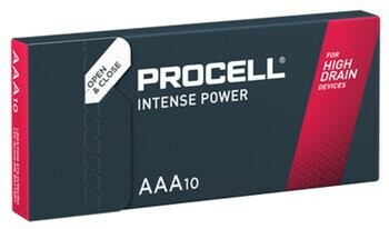 Bateria alkaliczna LR3 Procell Intense - Pudełko 10 szt. 1