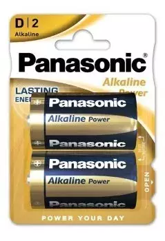 Bateria alkaliczna Panasonic LR20 Bronze- blister pak. po 2 szt. 1