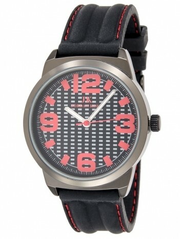Zegarek Jordan Kerr C2114 czerwone cyfry 1